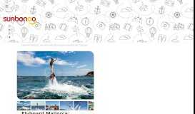 
							         Flyboard Mallorca: Sensationelle Wassersport Neuheit im Südwesten ...								  
							    