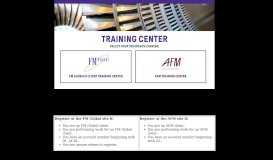 
							         FM Global Client Training								  
							    