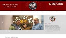 
							         FOCUS Online Portal - WR Tolar K-8 - Liberty County School District								  
							    