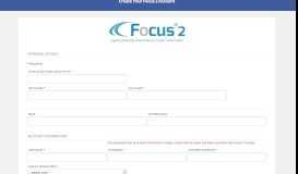 
							         Focus Portal Registration								  
							    