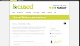 
							         Focused Accountancy Explained | Focused Umbrella								  
							    