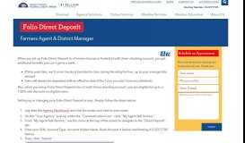 
							         Folio Direct Deposit | Farmers Insurance Federal Credit Union								  
							    
