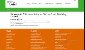 
							         Folkestone & Hythe District Council Building Control | Home								  
							    
