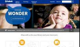 
							         Follett | K-12 Education Technology, Products, Materials, & Services								  
							    