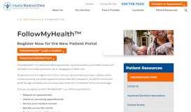 
							         Follow My Health Support - Visalia Medical Clinic								  
							    