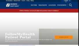 
							         FollowMyHealth Patient Portal | Blessing Health System								  
							    