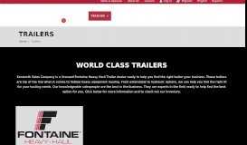 
							         Fontaine Trailers - Kenworth Sales Company - Semi Trucks & Trailers								  
							    