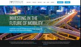 
							         Fontinalis Partners - Investing in the future of mobility								  
							    