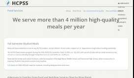 
							         Food and Nutrition Services – HCPSS								  
							    