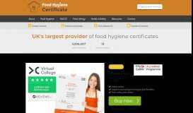 
							         Food Hygiene Certificate | Online Food Safety Training Courses								  
							    