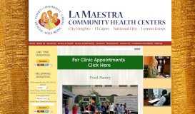 
							         Food Pantry - La Maestra Community Health Centers								  
							    