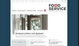 
							         FOOD SERVICE | Portal für den Außer-Haus-Markt								  
							    