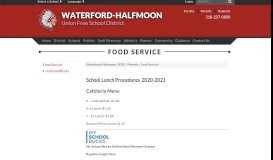 
							         Food Service - Waterford-Halfmoon UFSD								  
							    