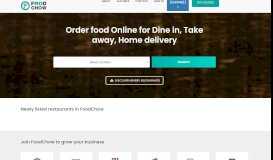 
							         Foodchow: Online Restaurant Food Ordering System & Mobile App								  
							    