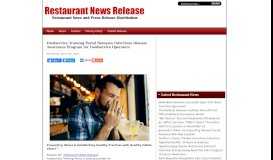 
							         Foodservice Training Portal Releases Restaurant and Retail Sexual ...								  
							    