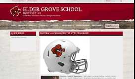 
							         Football & Cross Country at Elder Grove - Elder Grove School District #8								  
							    