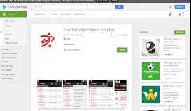 
							         Football Predictions Forebet - Apps on Google Play								  
							    