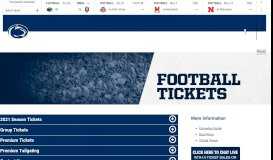 
							         Football Tickets - Penn State University Athletics								  
							    