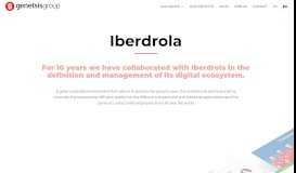 
							         For 10 years we have collaborated with Iberdrola in the definition and ...								  
							    