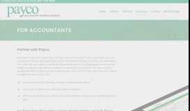 
							         For Accountants | Partner with Payco | Portal Login - Payco Inc.								  
							    