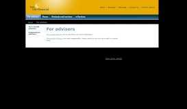 
							         For advisors - Sun Life Financial								  
							    