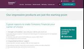 
							         For agents | Foresters Financial								  
							    