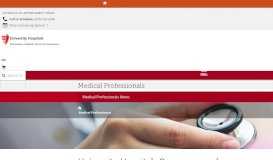 
							         For Clinicians | University Hospitals | Cleveland, OH | University ...								  
							    