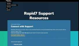 
							         For Customers | Rapid7								  
							    