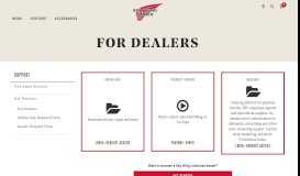 
							         For Dealers | Red Wing Heritage								  
							    