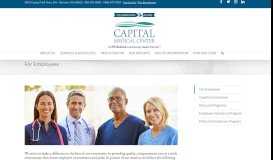 
							         For Employees – Capital Medical Center								  
							    
