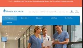 
							         For Employees | Munson Healthcare | northern Michigan								  
							    