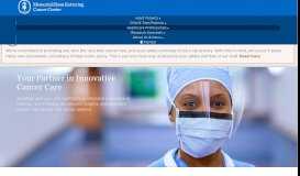 
							         For Healthcare Professionals | Memorial Sloan Kettering Cancer Center								  
							    