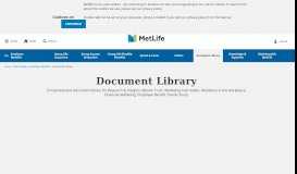 
							         For Intermediaries - MetLife								  
							    