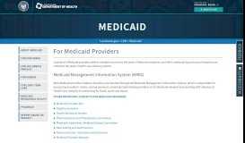 
							         For Medicaid Providers | Department of Health | State of ...								  
							    