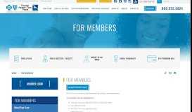 
							         For Members - new Florida Health Care - Florida Health Care Plans								  
							    