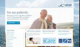 
							         For our patients - Lincare								  
							    