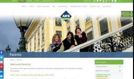 
							         For Parents - AIFS Study Abroad								  
							    