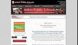 
							         For Parents - Aitkin Public Schools								  
							    
