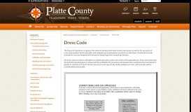 
							         For Parents / Dress Code - Platte County School District								  
							    