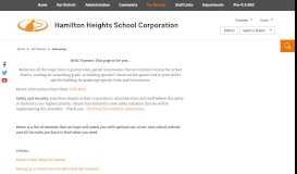 
							         For Parents / Homepage - Hamilton Heights School Corporation								  
							    