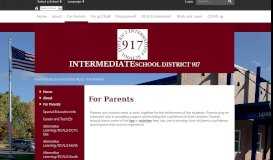 
							         For Parents - Intermediate School District #917								  
							    