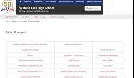 
							         For Parents / Parent Overview - Vestavia Hills City Schools								  
							    