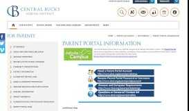 
							         For Parents / Parent Portal Information - Central Bucks School District								  
							    
