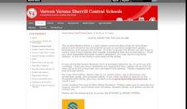 
							         For Parents / Student & Parent Portal - Vernon-Verona-Sherrill								  
							    