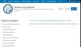
							         For Parents & Students / Dothan City Schools ACIP								  
							    