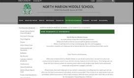 
							         For Parents & Students - North Marion Middle School								  
							    