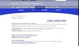 
							         For Parents/Students / Homepage - Brawley Union High School District								  
							    