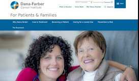 
							         For Patients and Families - Dana-Farber Cancer Institute | Boston, MA								  
							    