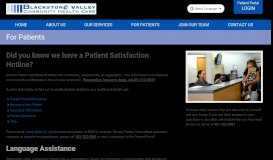 
							         For Patients - Blackstone Valley Community Health Care Patient ...								  
							    