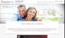 
							         For Patients | Imaging Specialists Of Glendale								  
							    